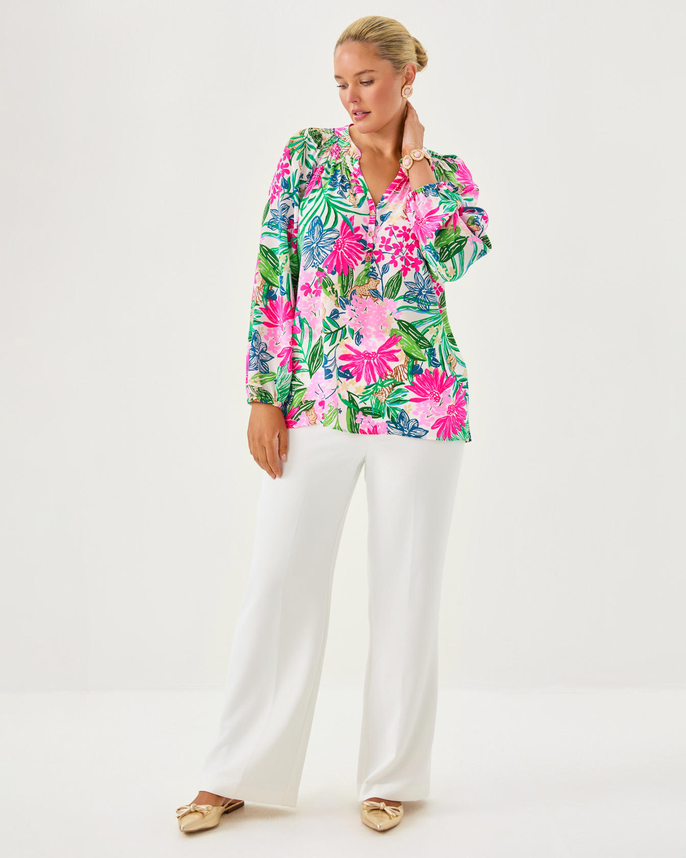Elsa Silk Top - Image 58