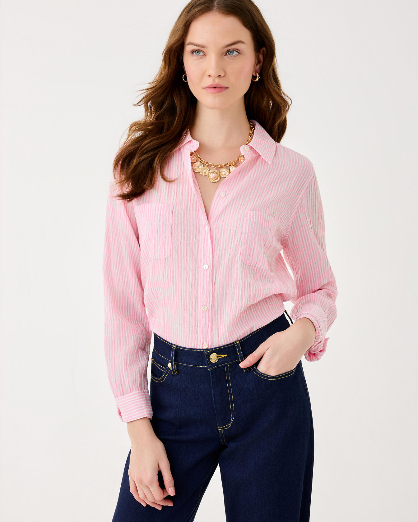 Sea View Button Down Shirt