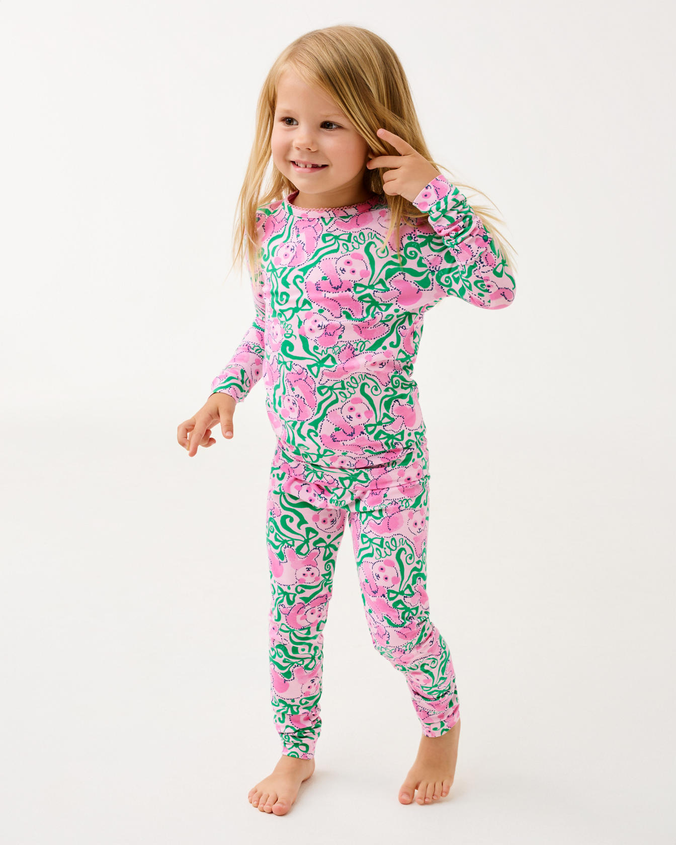 Girls Mini Sammy Pajama Set - Image 9