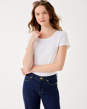 Etta Scoop Neck Top