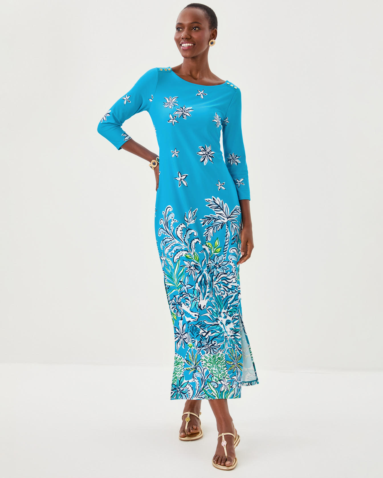 UPF 50+ ChillyLilly Seralina Maxi Dress