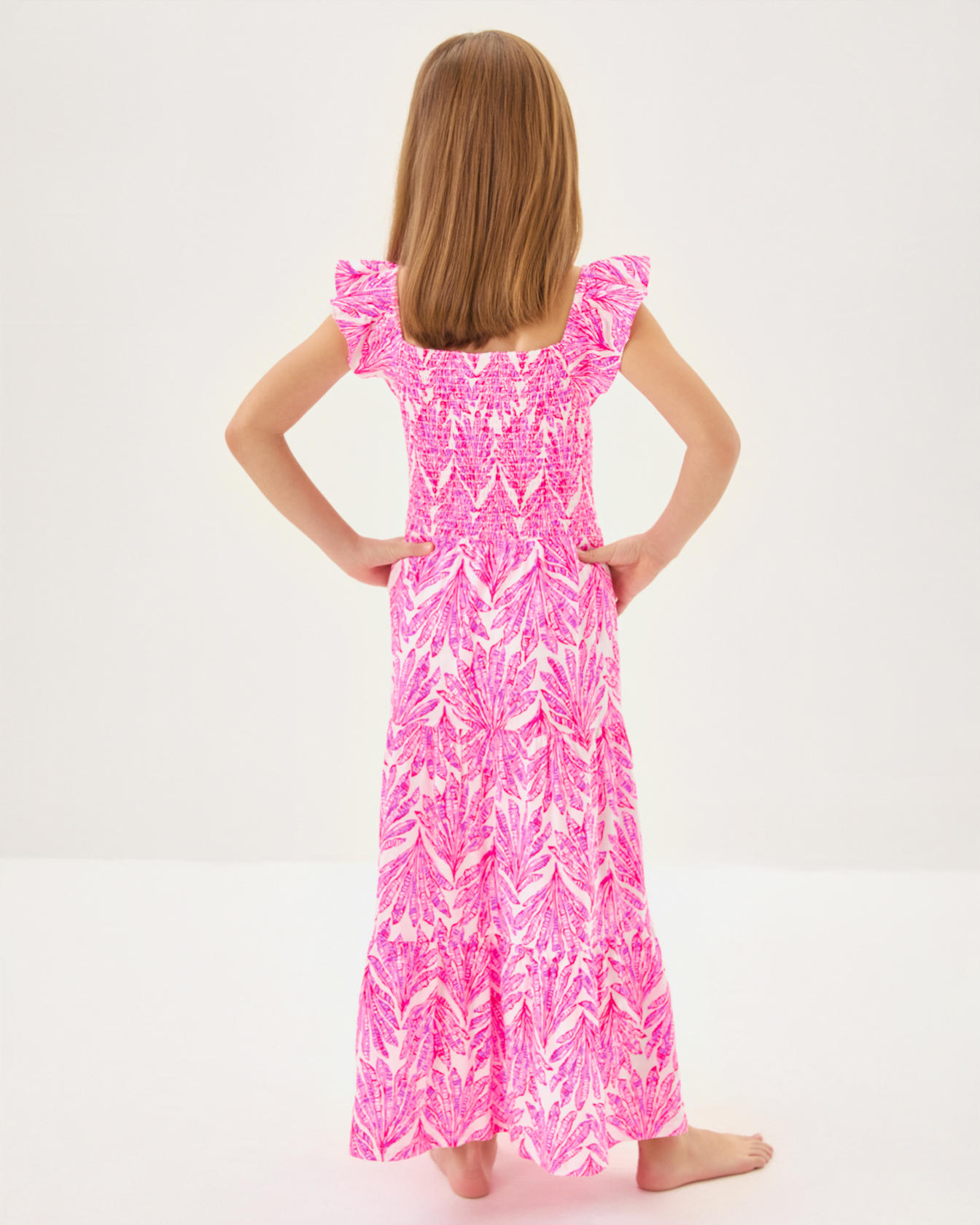 Girls Mini Jilly Midi Dress - Image 2