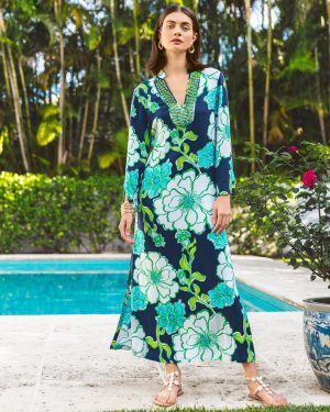 Irella Maxi Caftan Dress