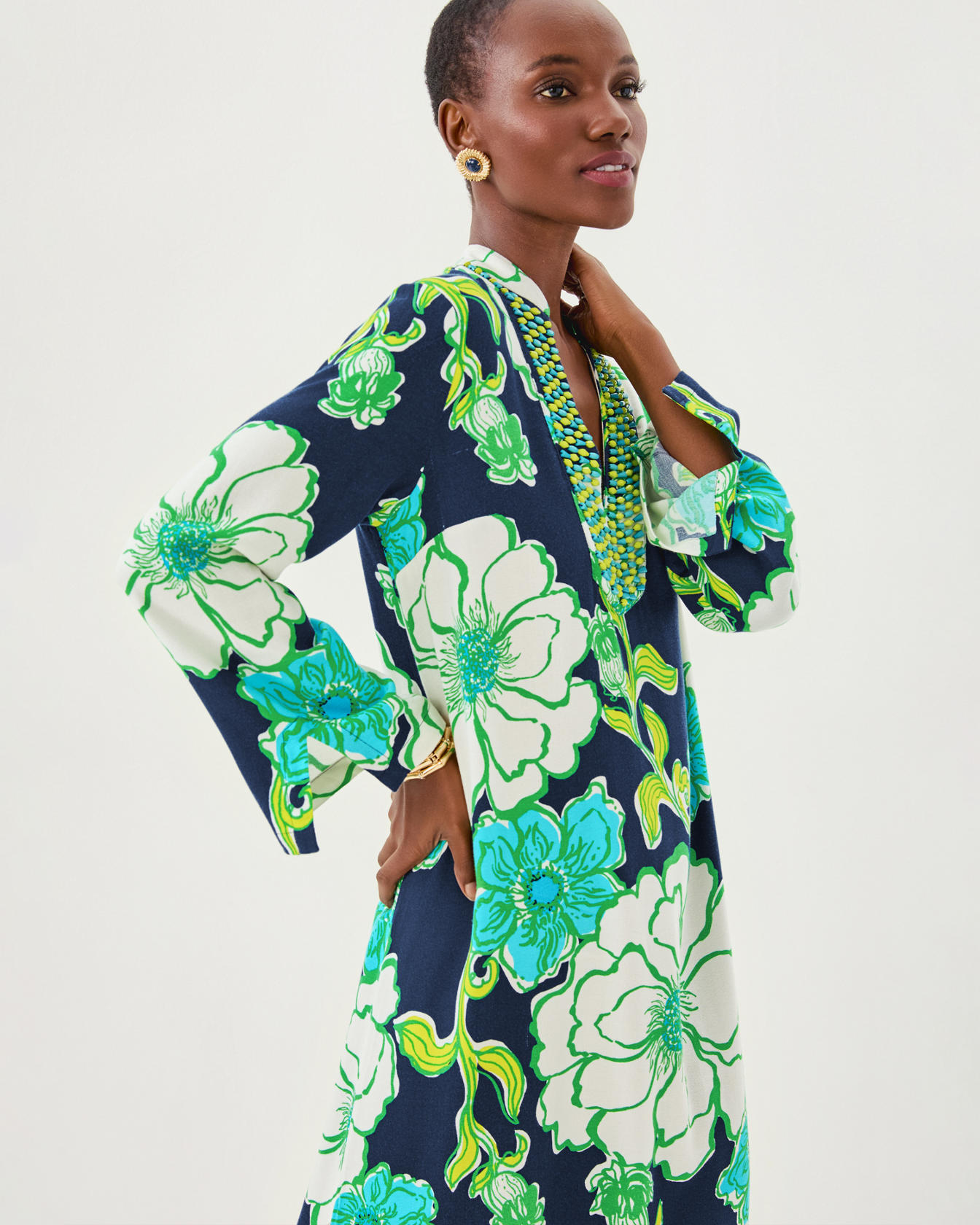 Irella Maxi Caftan Dress - Image 5