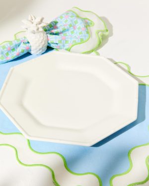Porcelain Dinner Plate Set