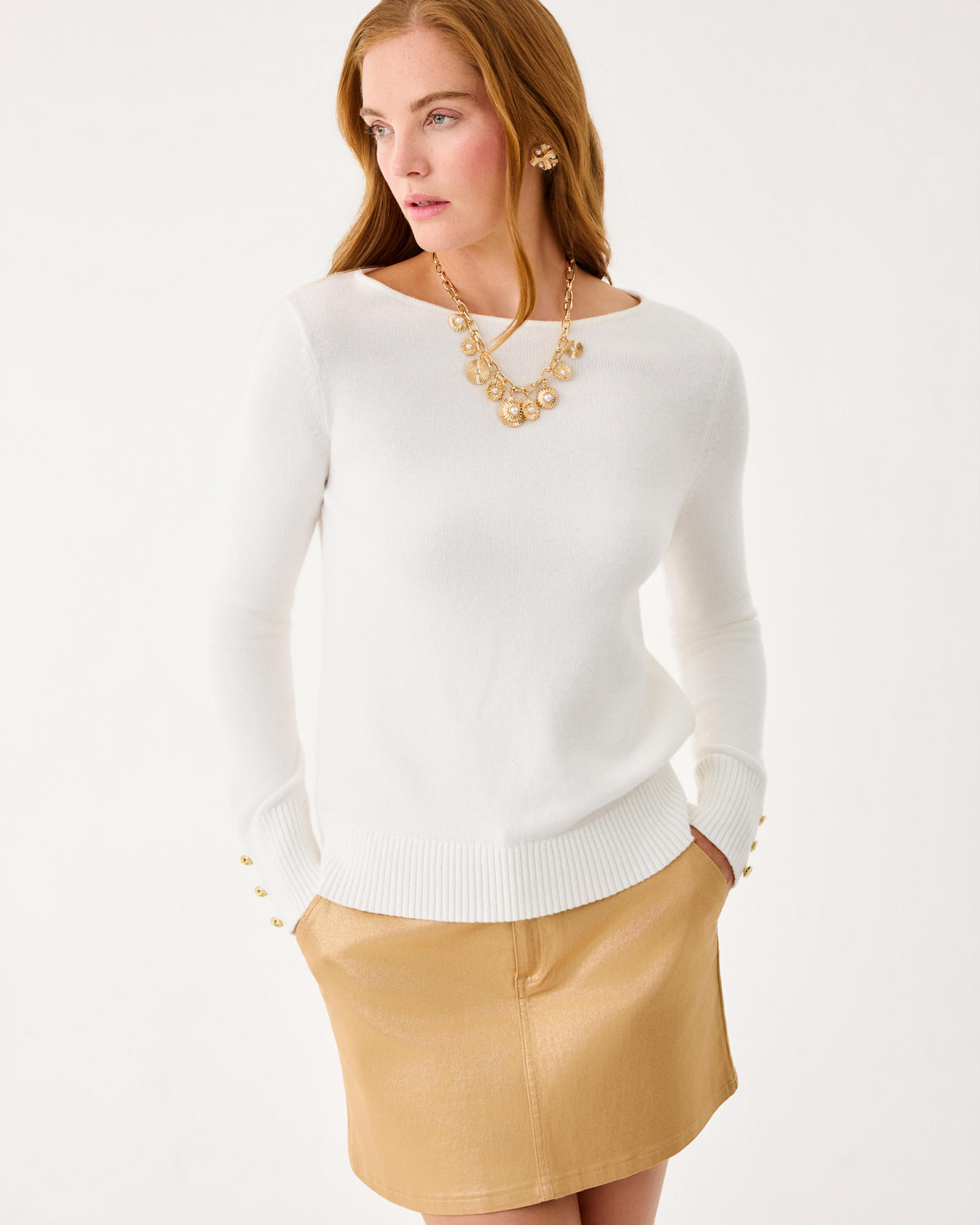 Colette Shimmer Mini Skirt