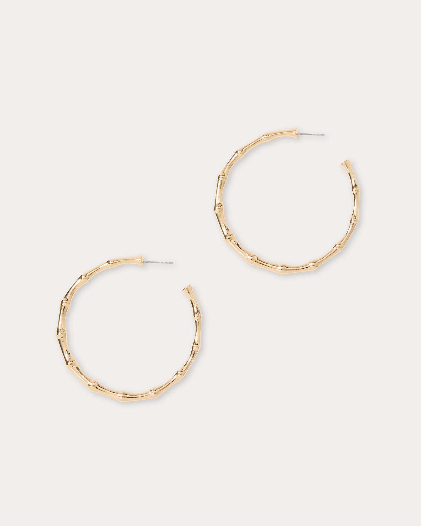Bamboo Forest Hoop Earrings