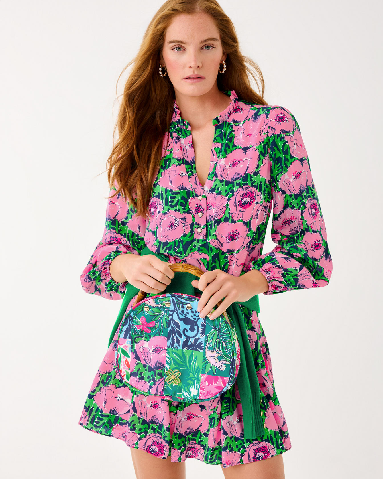 Evaline Silk Dress - Image 9