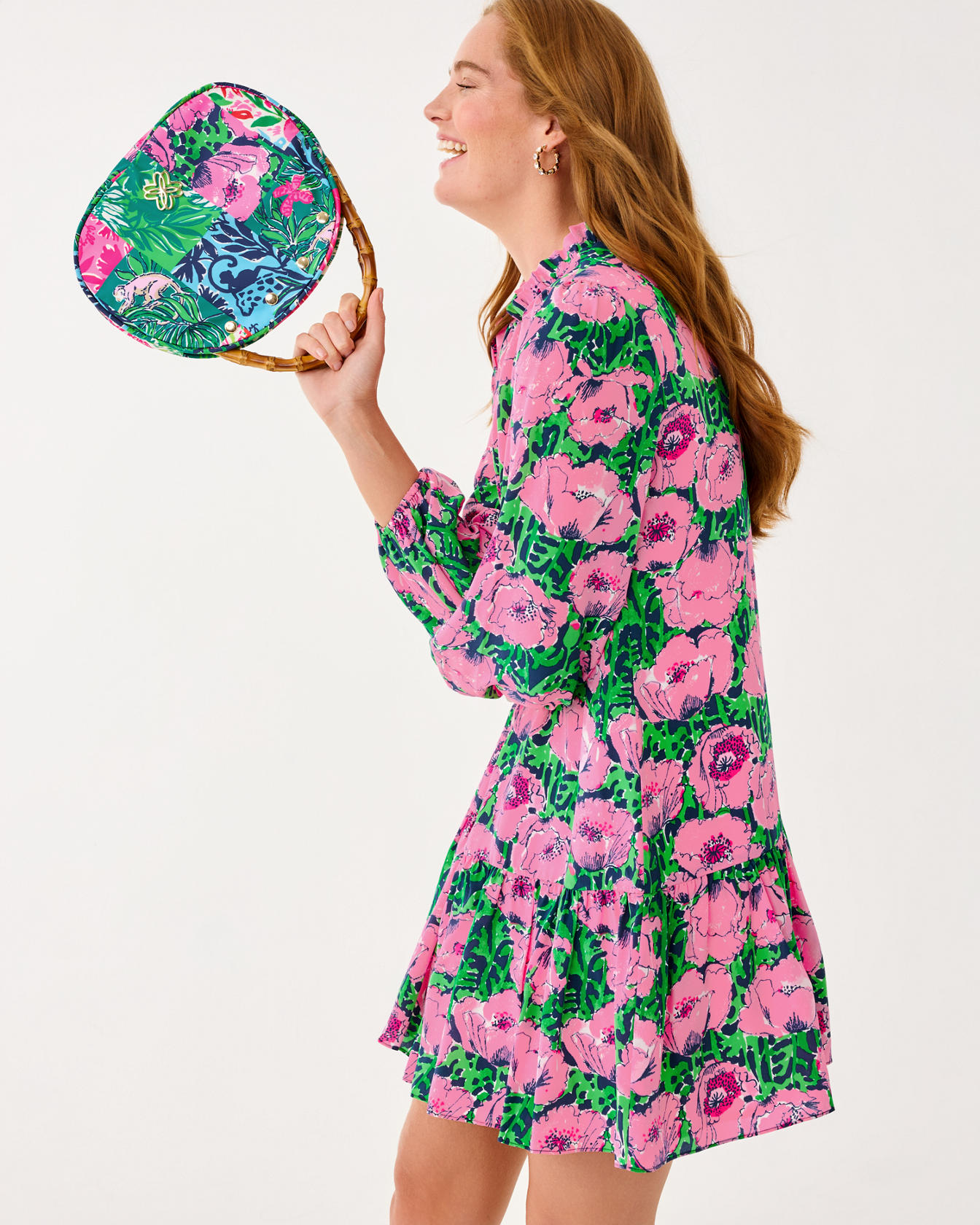 Evaline Silk Dress - Image 8