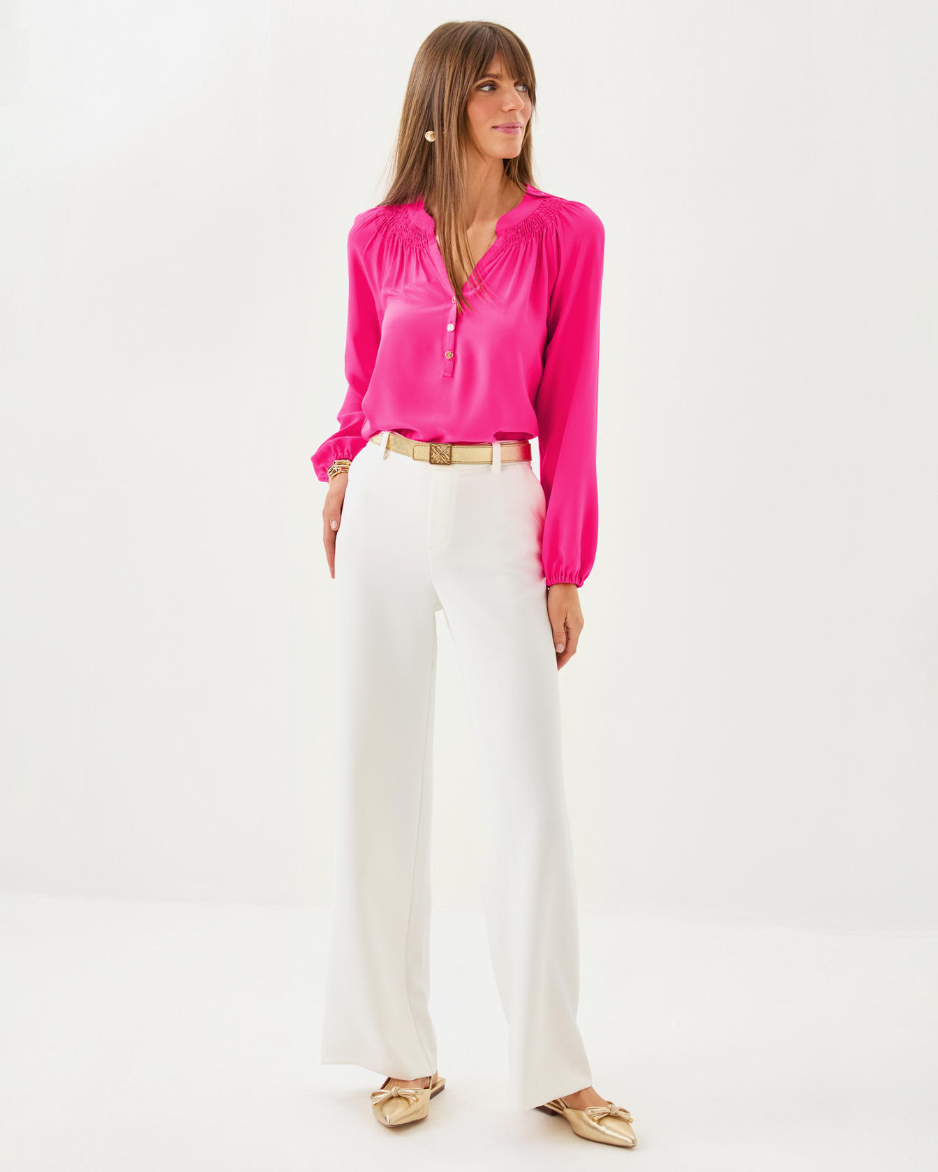 32" Celesta High Rise Palazzo Pant