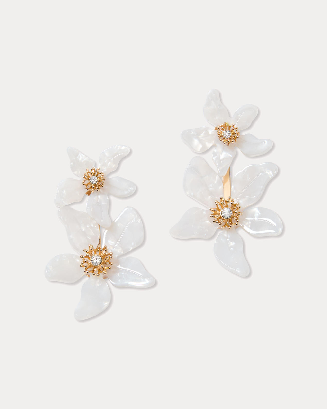 Plumes In Bloom Convertible Earrings - Image 2