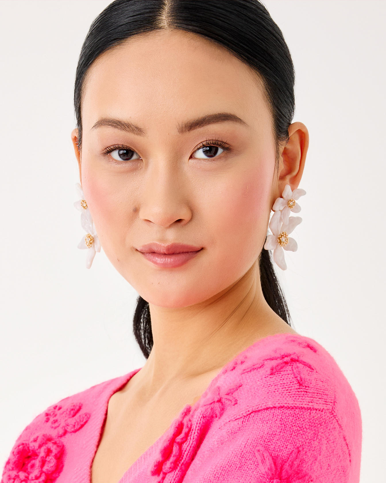 Plumes In Bloom Convertible Earrings - Image 3