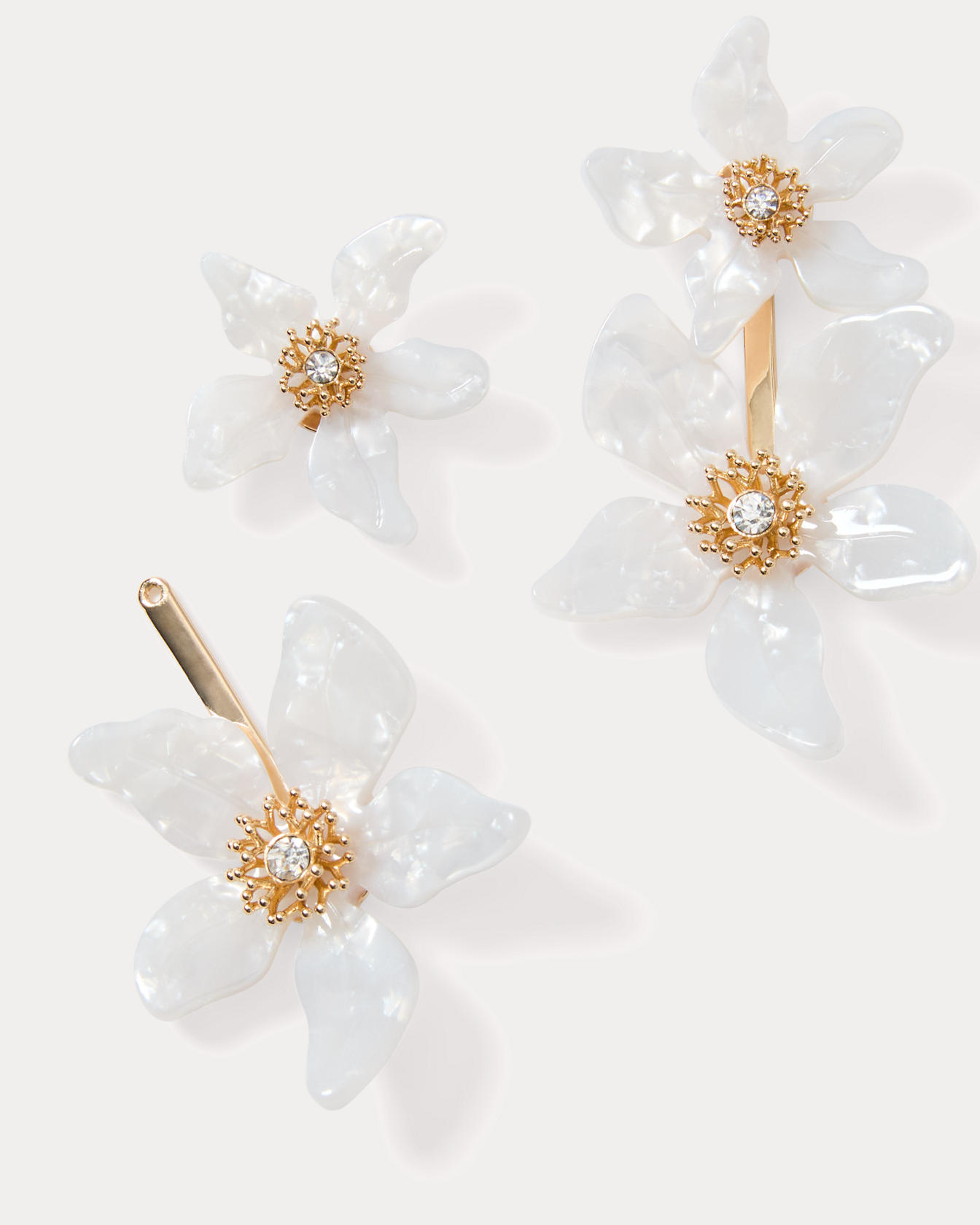 Plumes In Bloom Convertible Earrings - Image 4