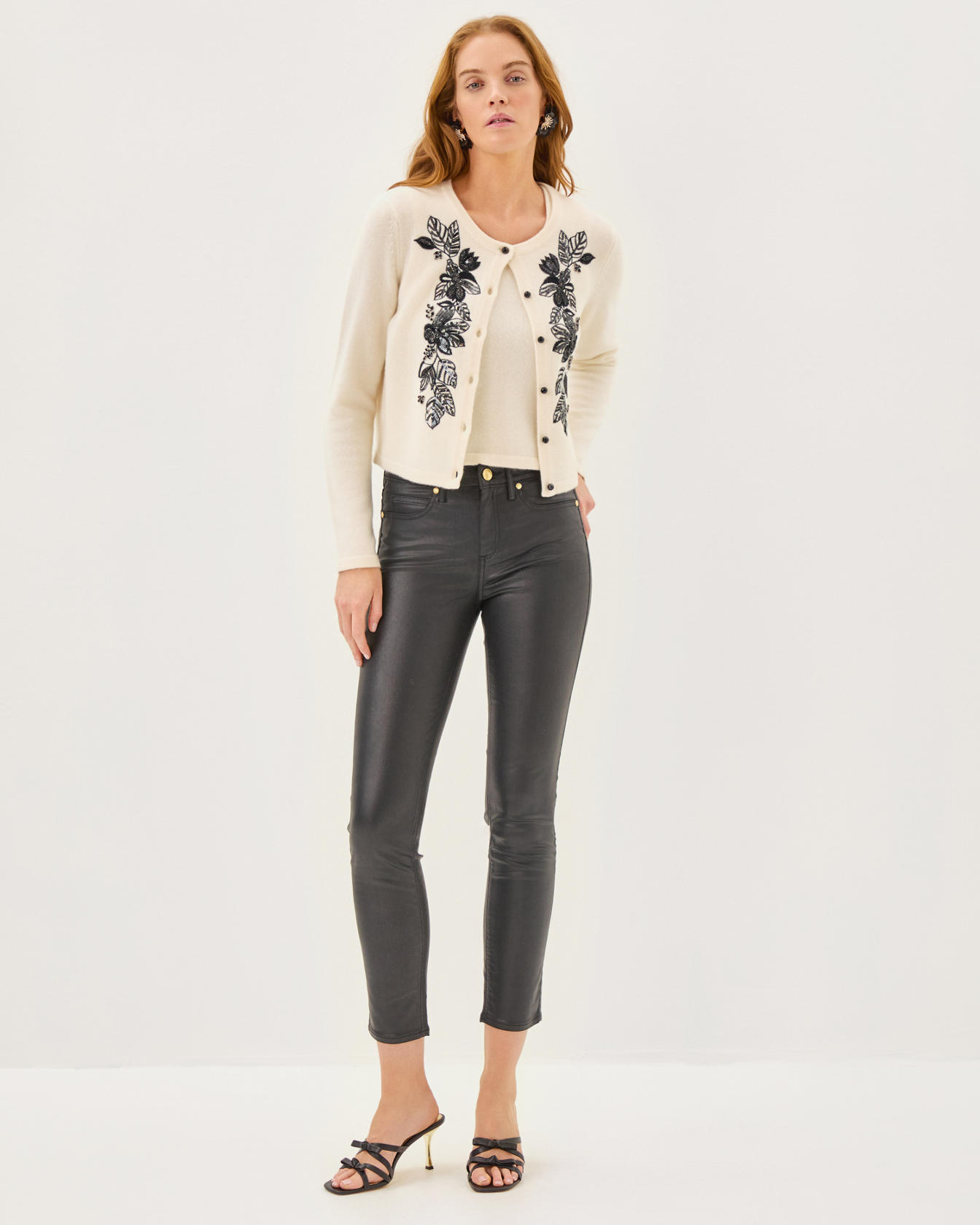 Emmarose Embroidered Cashmere Sweater Set - Image 4