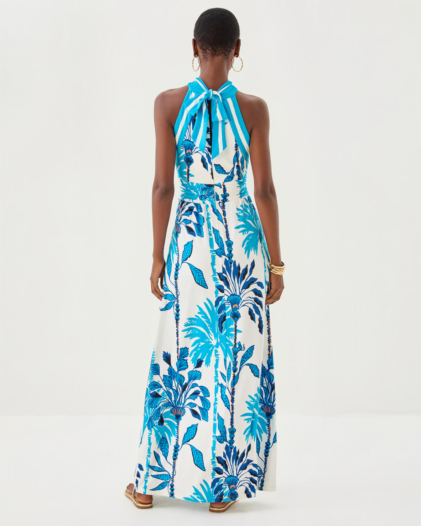 Devena Halter Maxi Dress - Image 2
