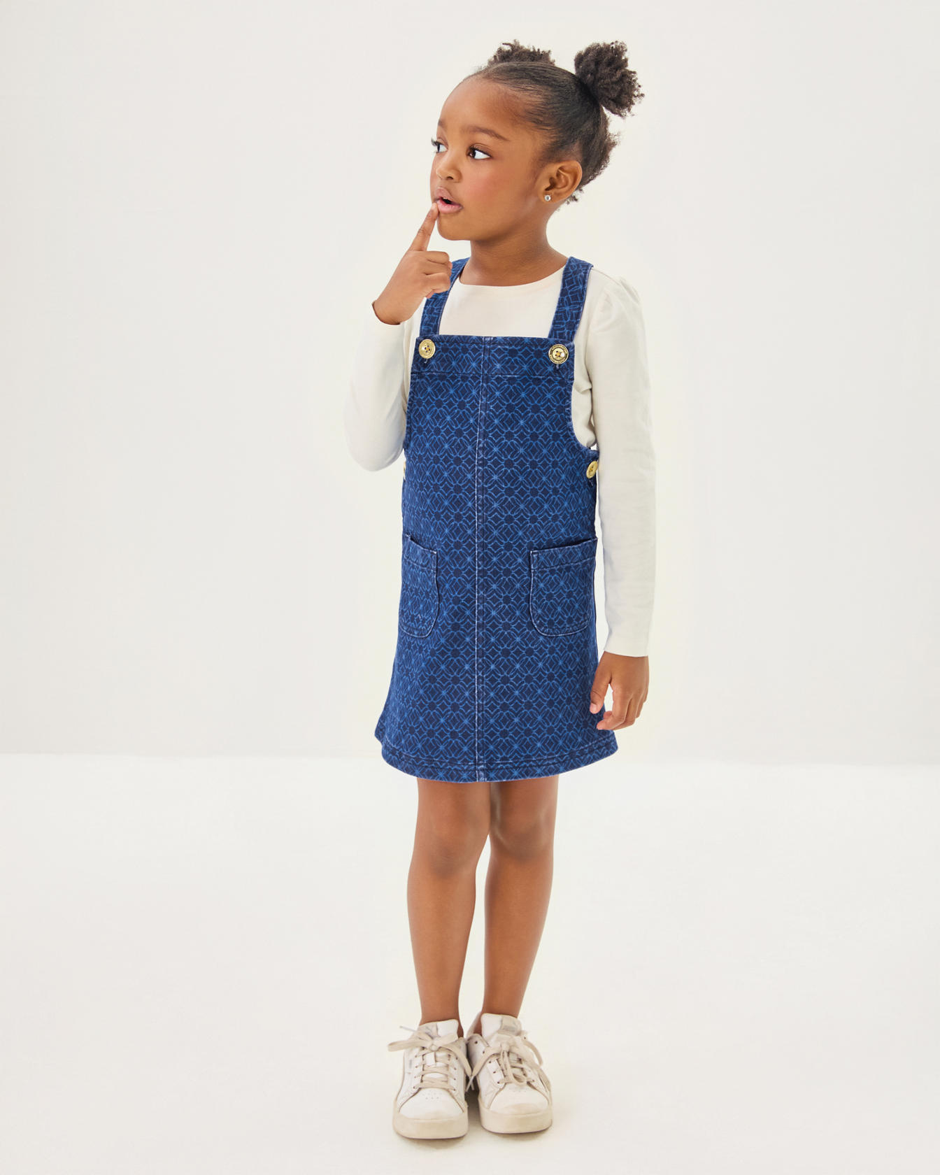 Girls Varney Overall Dress