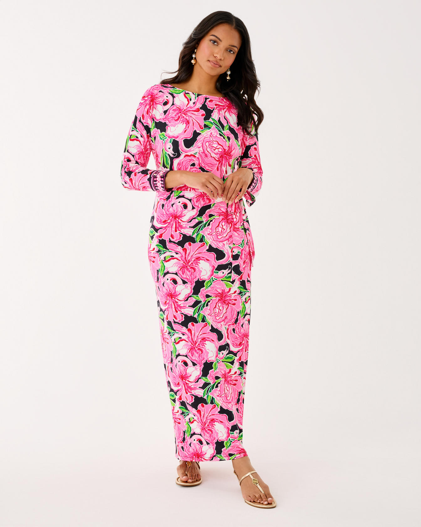 Demy Dolman Sleeve Maxi Dress - Image 7