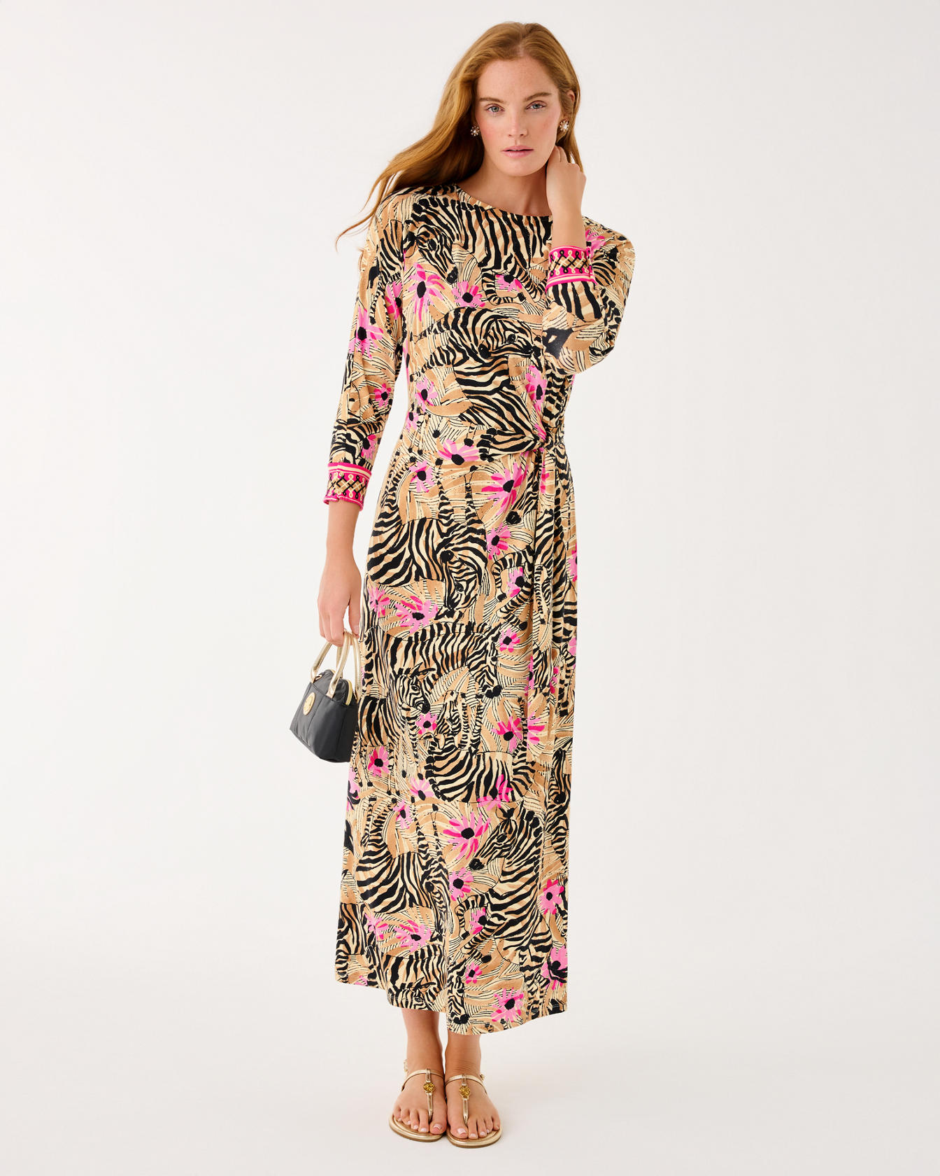 Demy Dolman Sleeve Maxi Dress