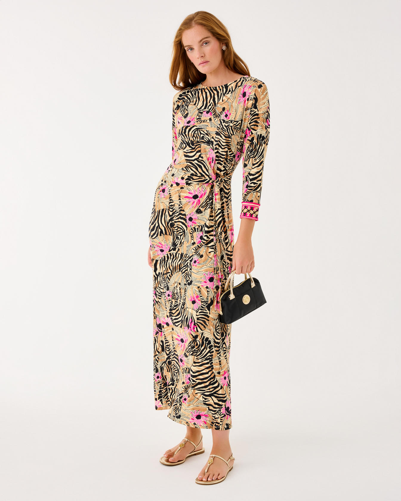 Demy Dolman Sleeve Maxi Dress - Image 3