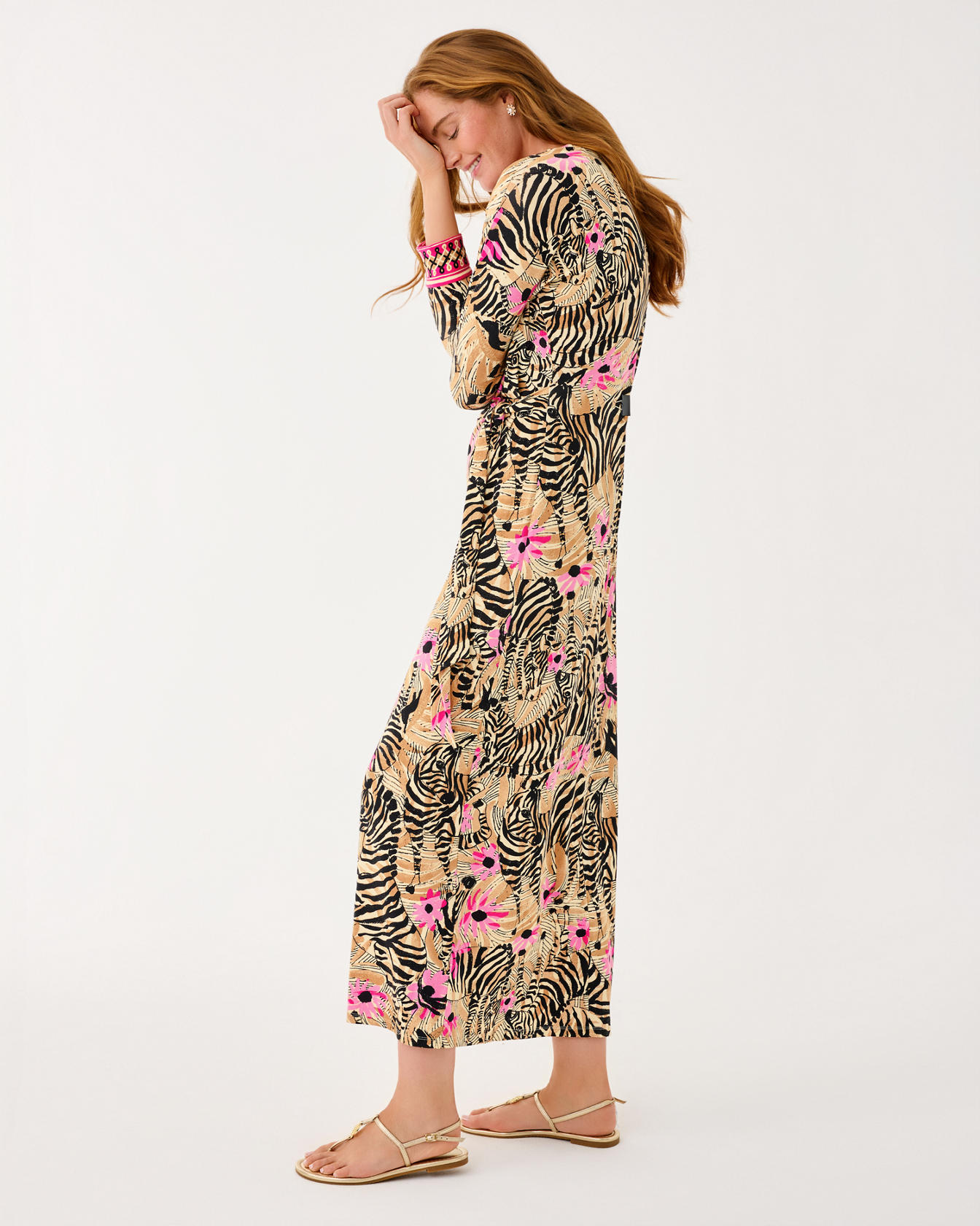 Demy Dolman Sleeve Maxi Dress - Image 4