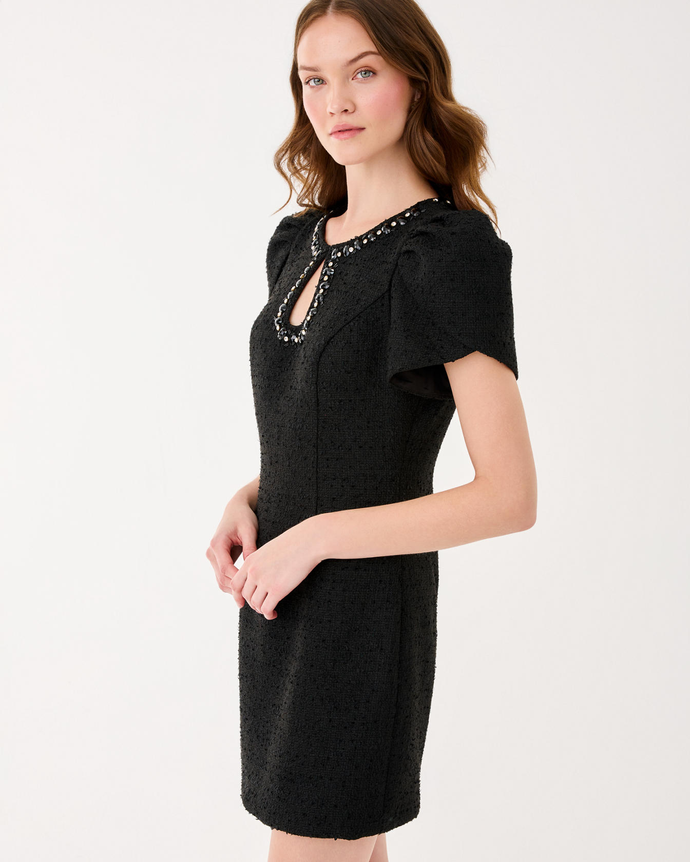 Emmylou Boucle Dress - Image 3
