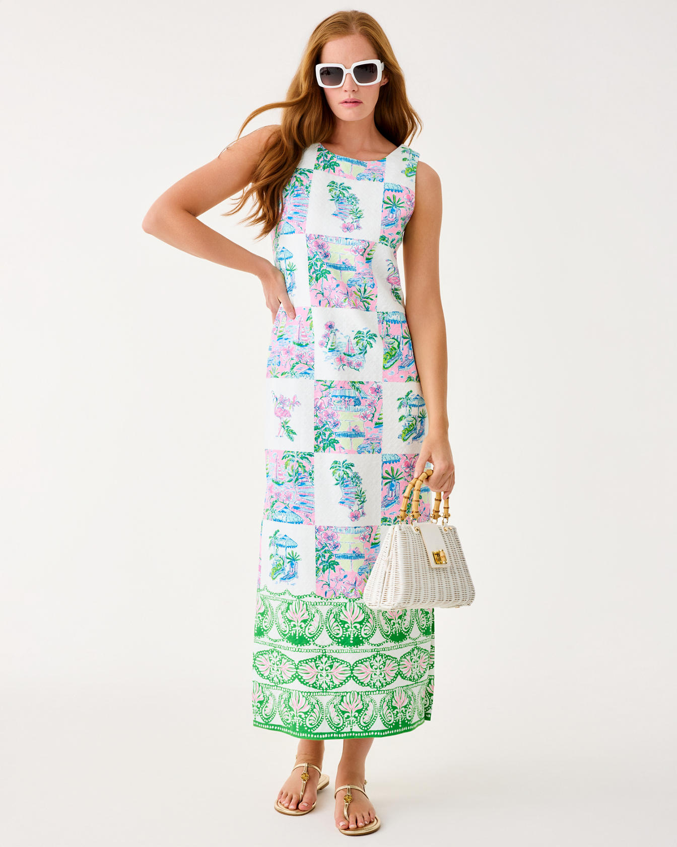 Dee Stretch Maxi Shift Dress - Image 2