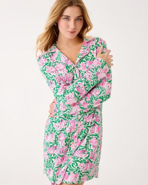Brona Pajama Sleep Dress