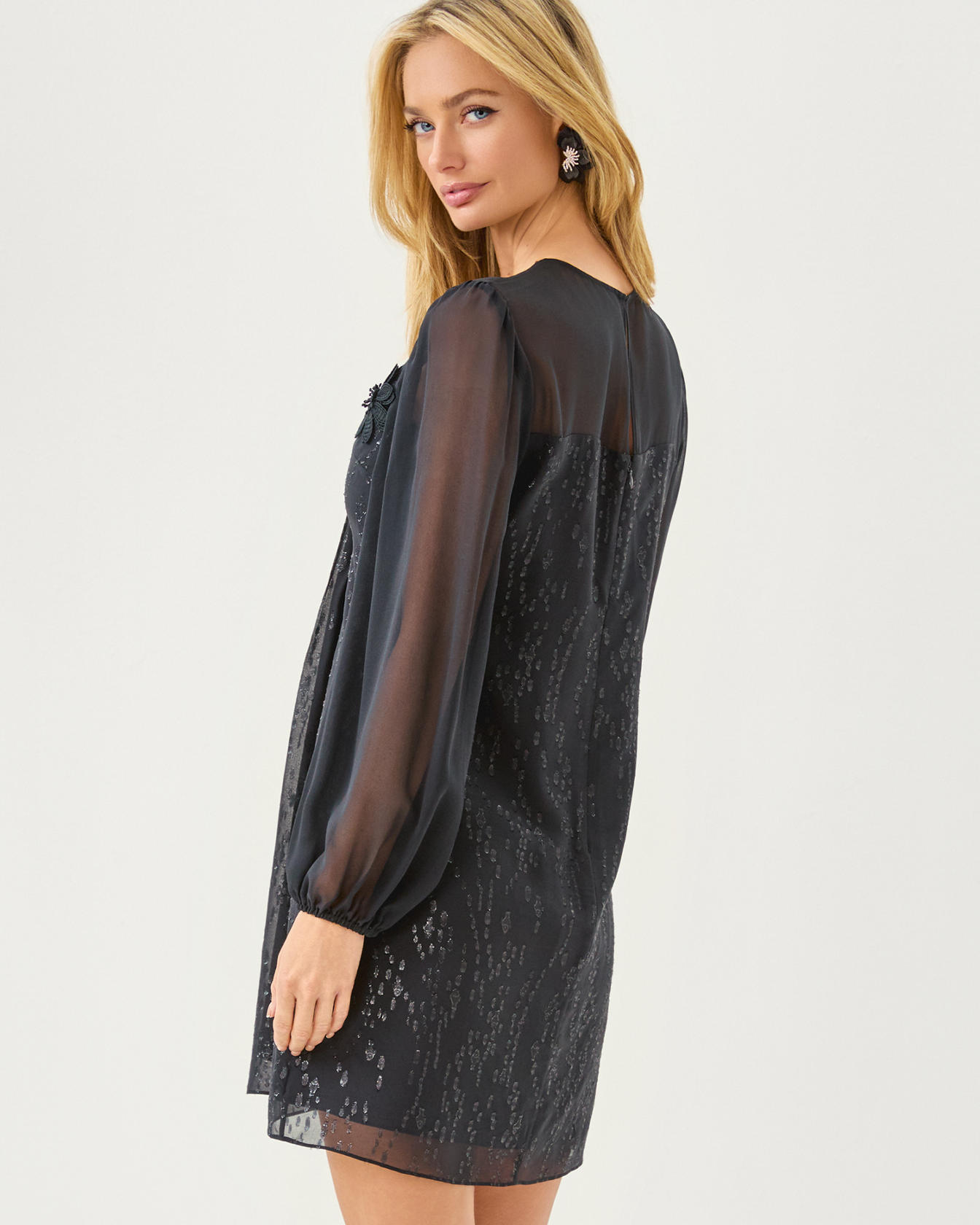 Gail Silk Dress - Image 3