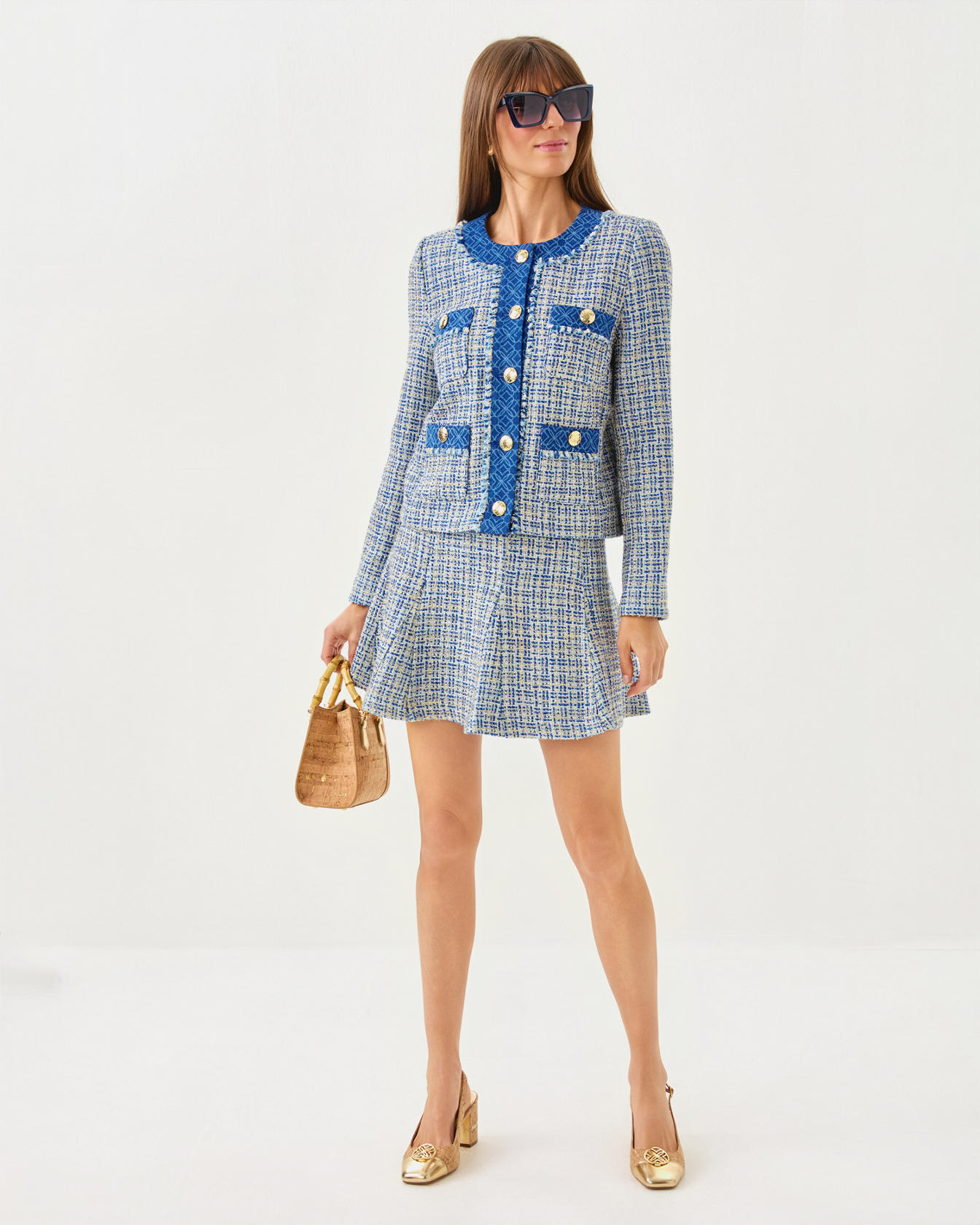 Cammi Boucle Mini Skirt - Image 5