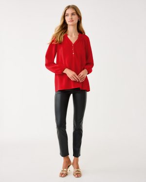 30" South Ocean High Rise Coated Skinny Jean