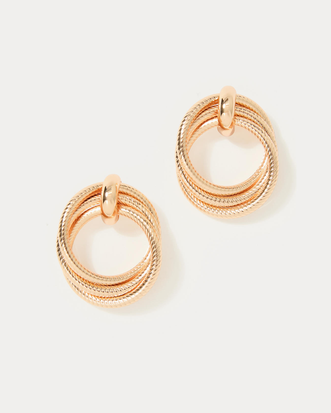 Chevs Kiss Doorknocker Earrings - Image 2