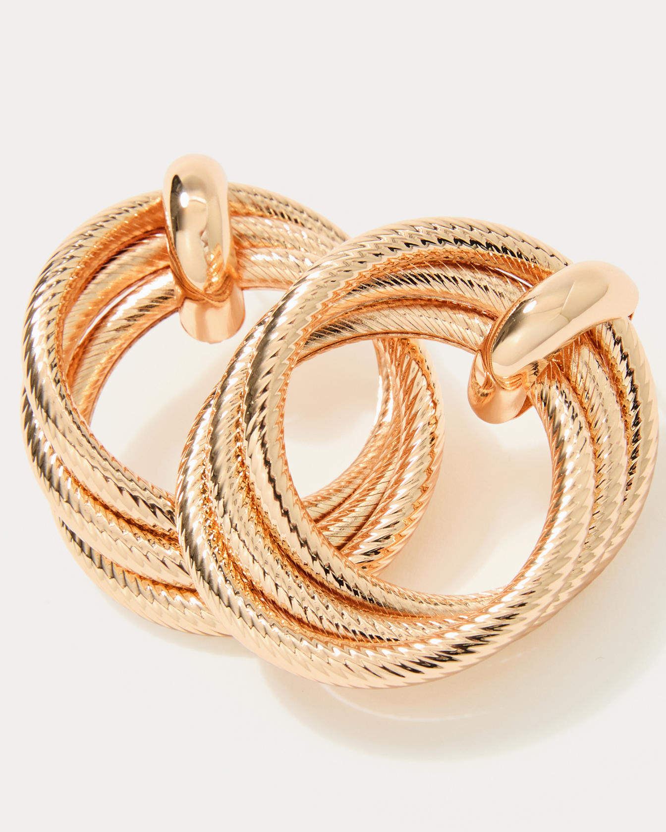 Chevs Kiss Doorknocker Earrings - Image 4