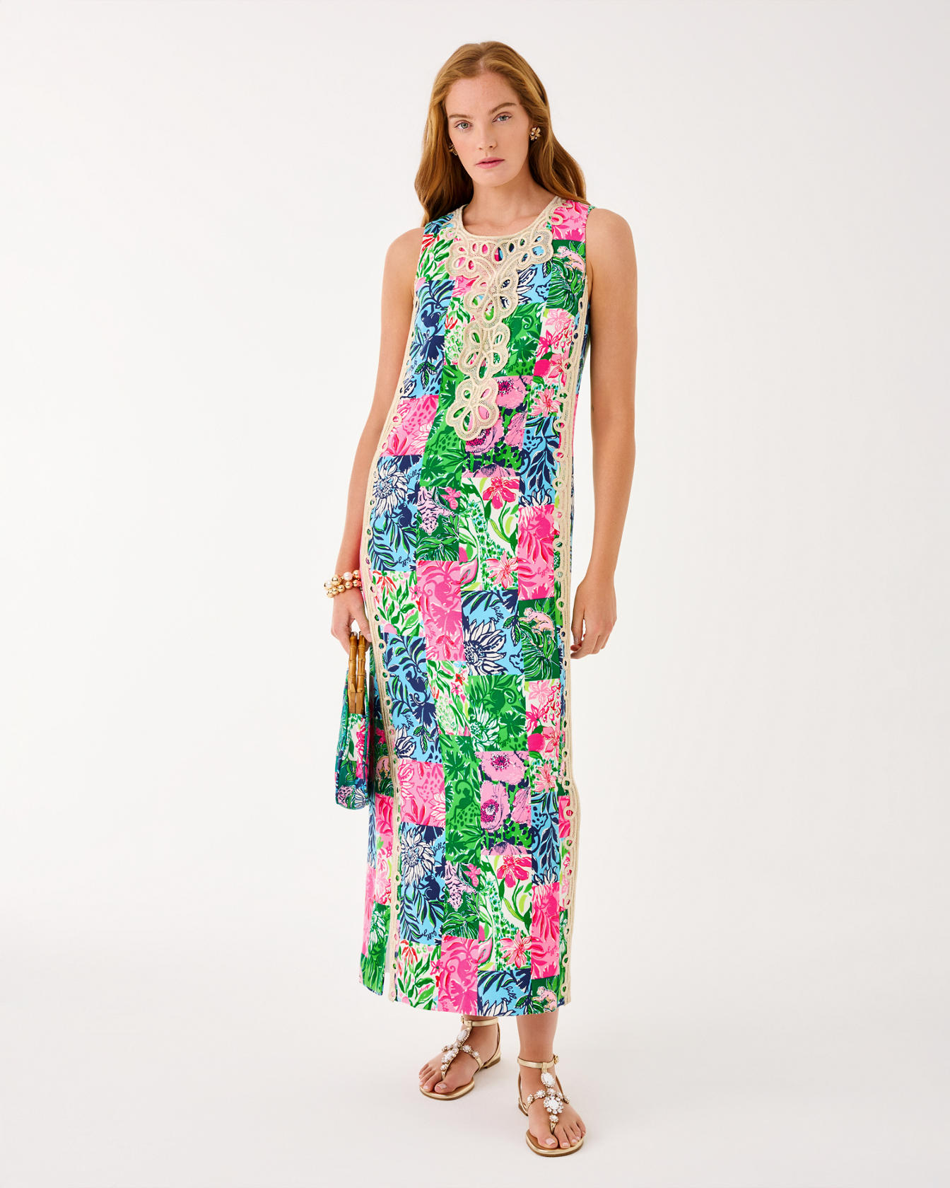 Edita Maxi Shift Dress - Image 2