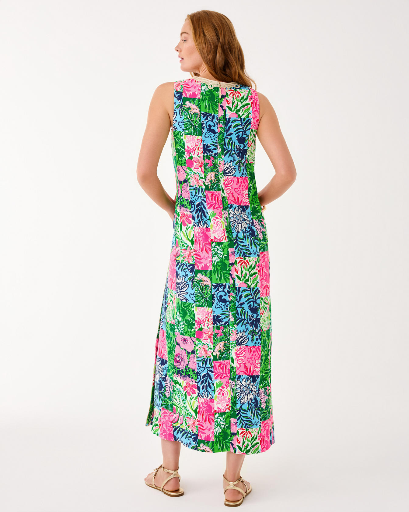 Edita Maxi Shift Dress - Image 3