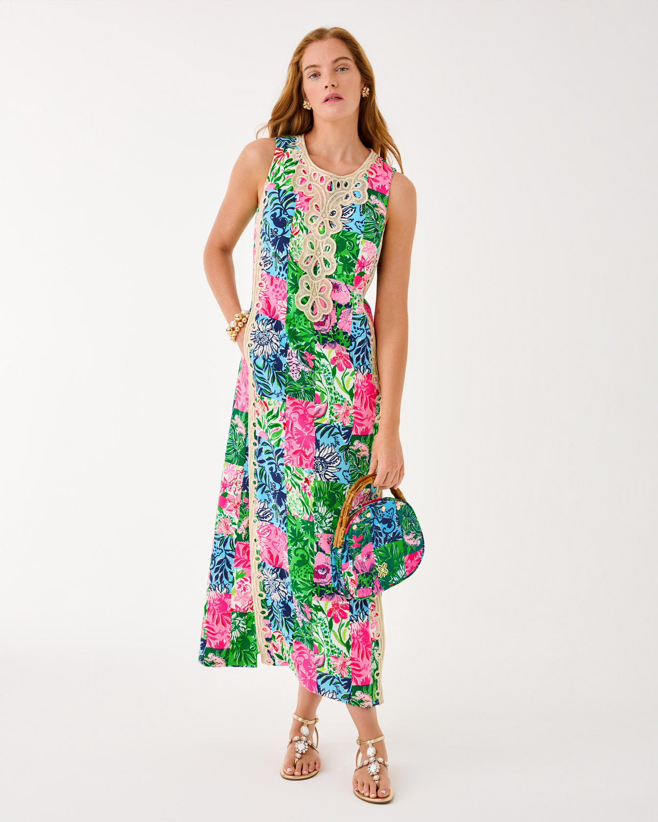Edita Maxi Shift Dress - Image 4