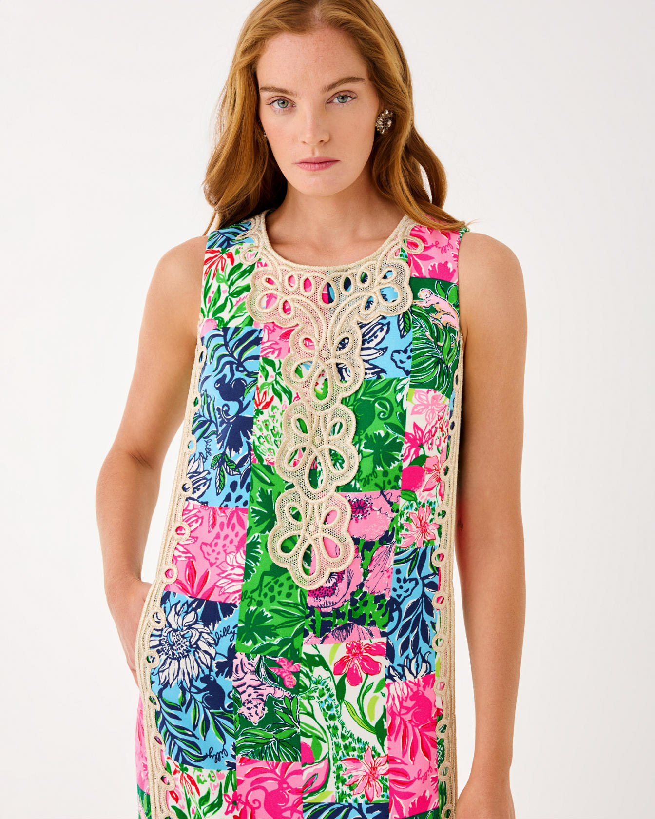 Edita Maxi Shift Dress - Image 5