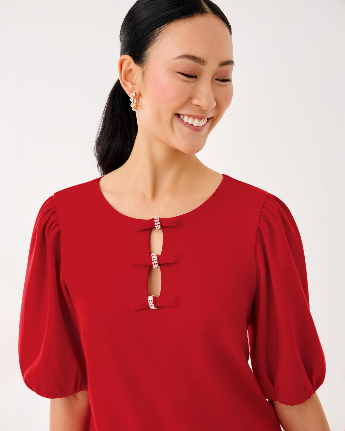 Ethenia Bow Knit Top - Image 3