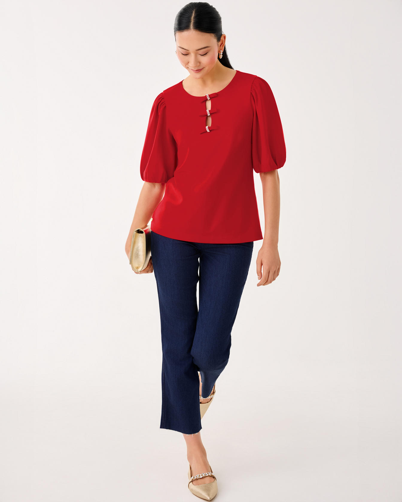 Ethenia Bow Knit Top - Image 4