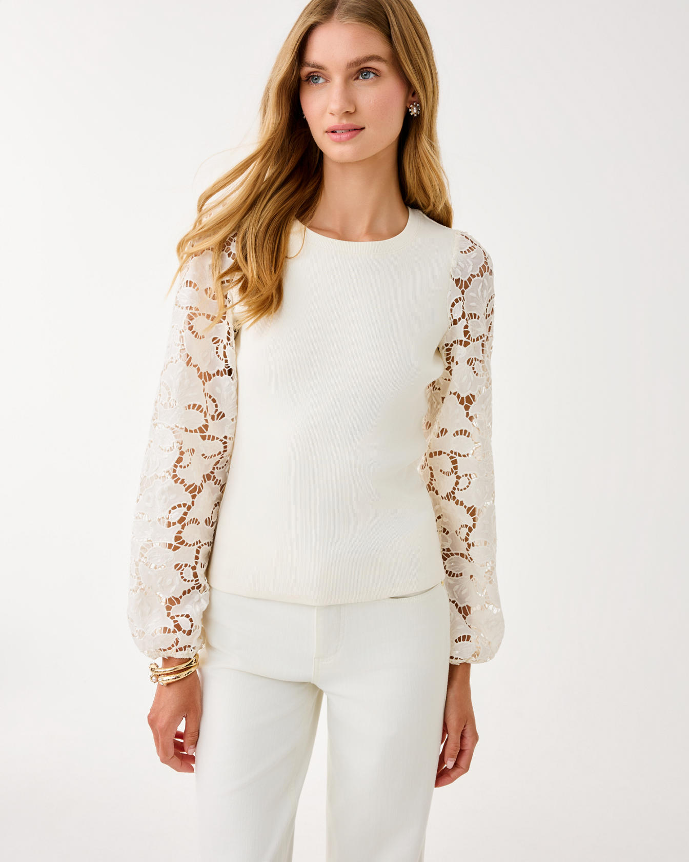 Bryant Lace Knit Top - Image 16