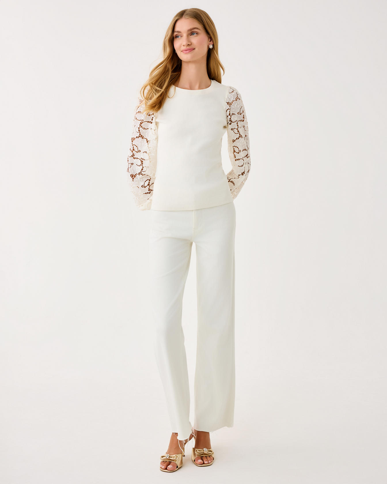 Bryant Lace Knit Top - Image 17