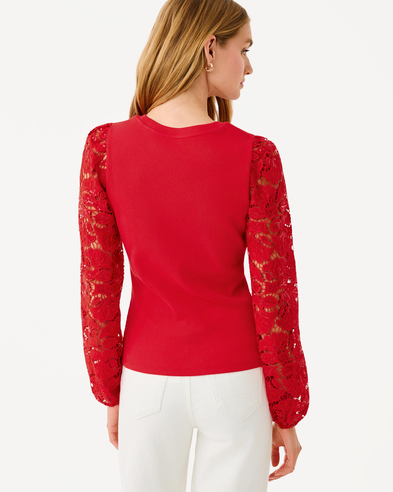 Bryant Lace Knit Top - Image 2