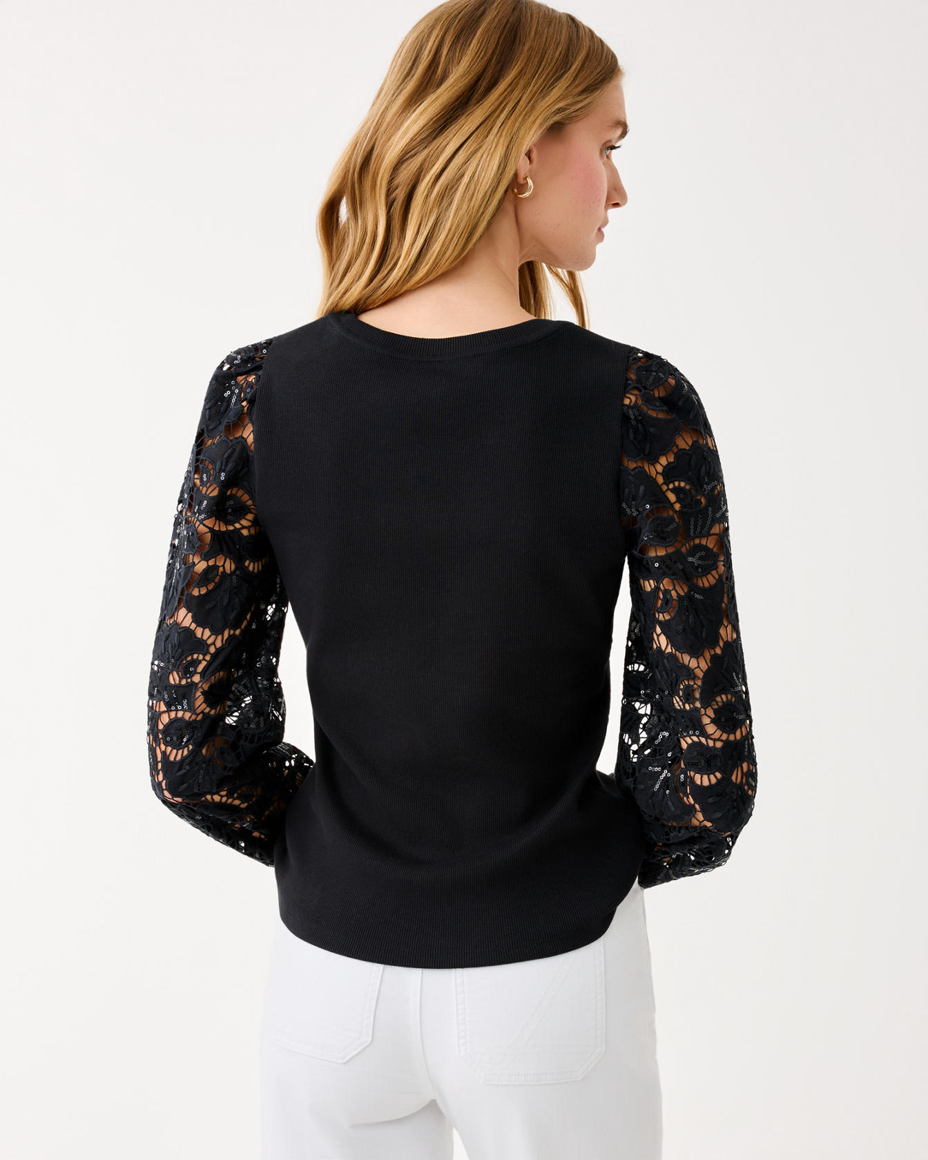 Bryant Lace Knit Top - Image 10