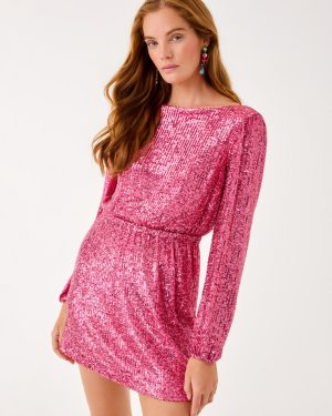 Jan Sequin Skirted Romper