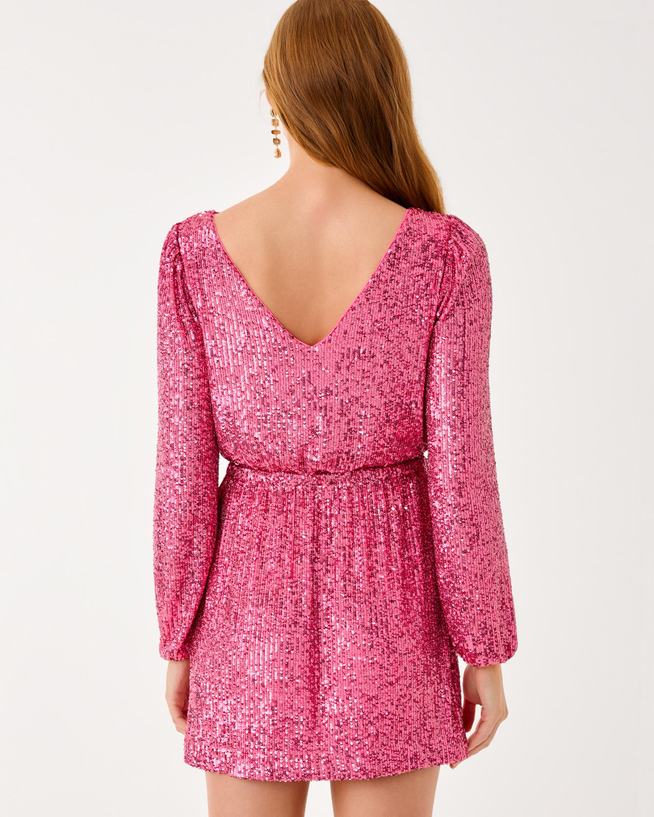 Jan Sequin Skirted Romper - Image 2
