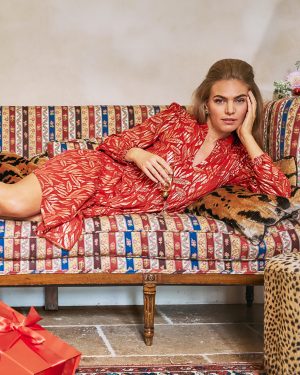 Cornellia Silk Dress