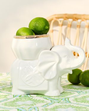 Ceramic Elephant Cachepot