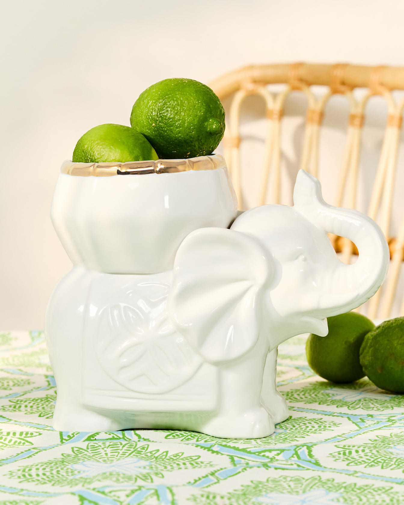 Ceramic Elephant Cachepot