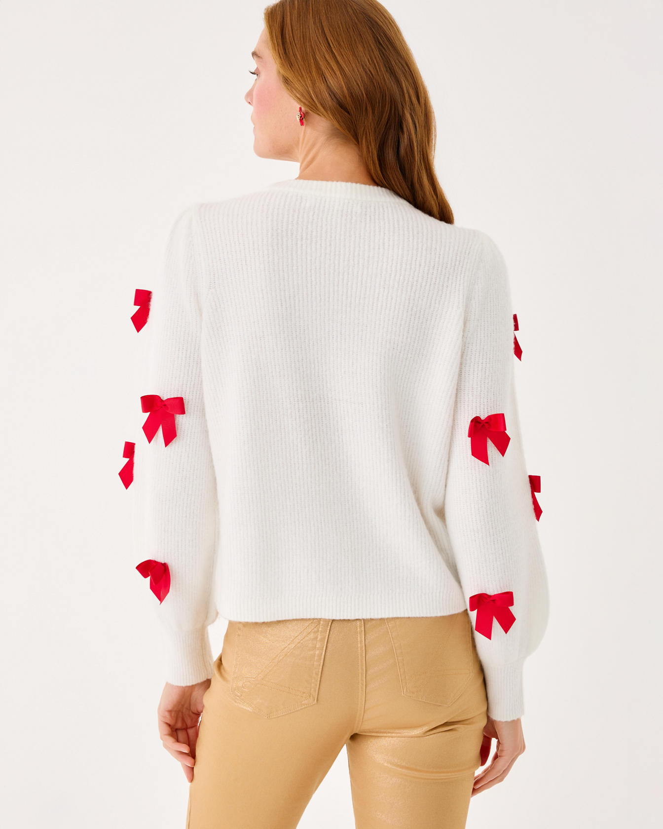 Zarie Bow Cardigan - Image 3