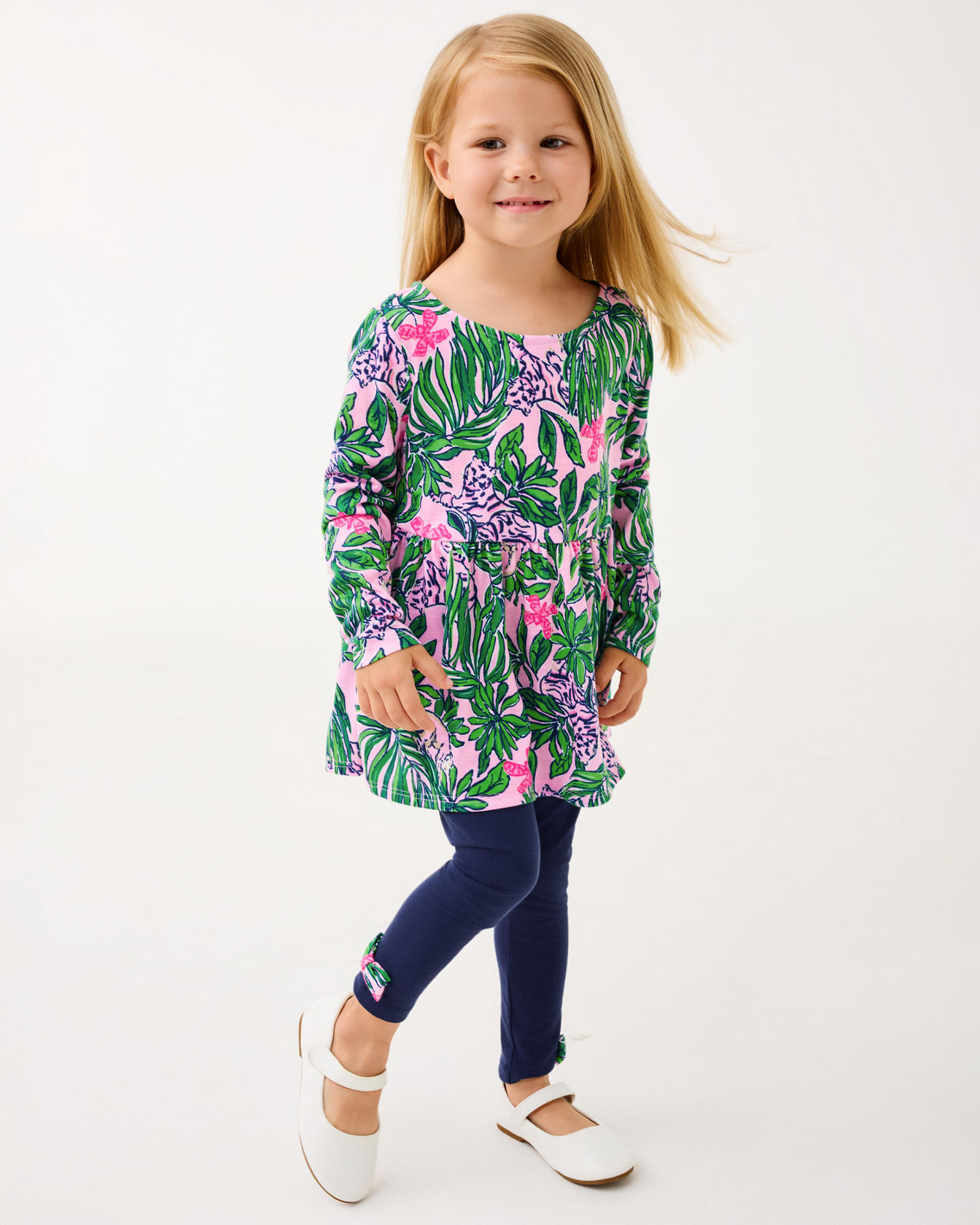 Girls Adella Tunic & Legging Set - Image 4