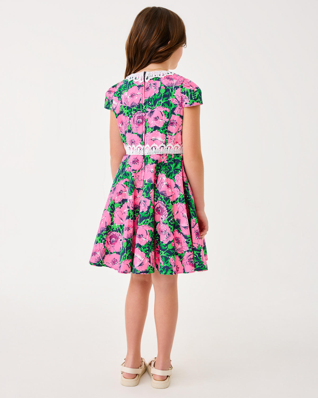 Girls Idala Short Sleeve Dress - Image 2